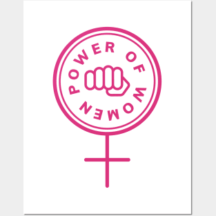 girl power struggle Posters and Art